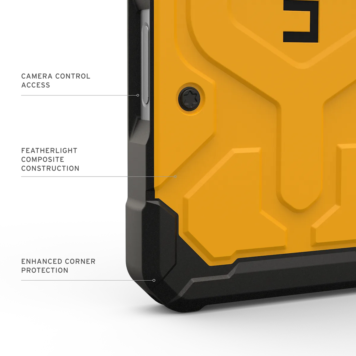 UAG รุ่น Pathfinder (Magsafe) - เคส iPhone 17 Pro - สี Heritage Yellow