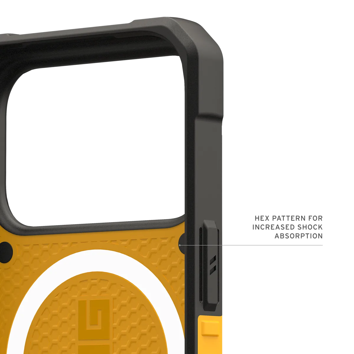 UAG รุ่น Pathfinder (Magsafe) - เคส iPhone 17 Pro - สี Heritage Yellow