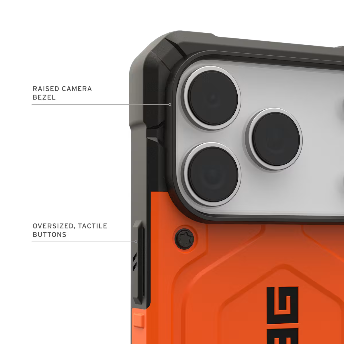UAG รุ่น Pathfinder (Magsafe) - เคส iPhone 17 Pro - สี Orange