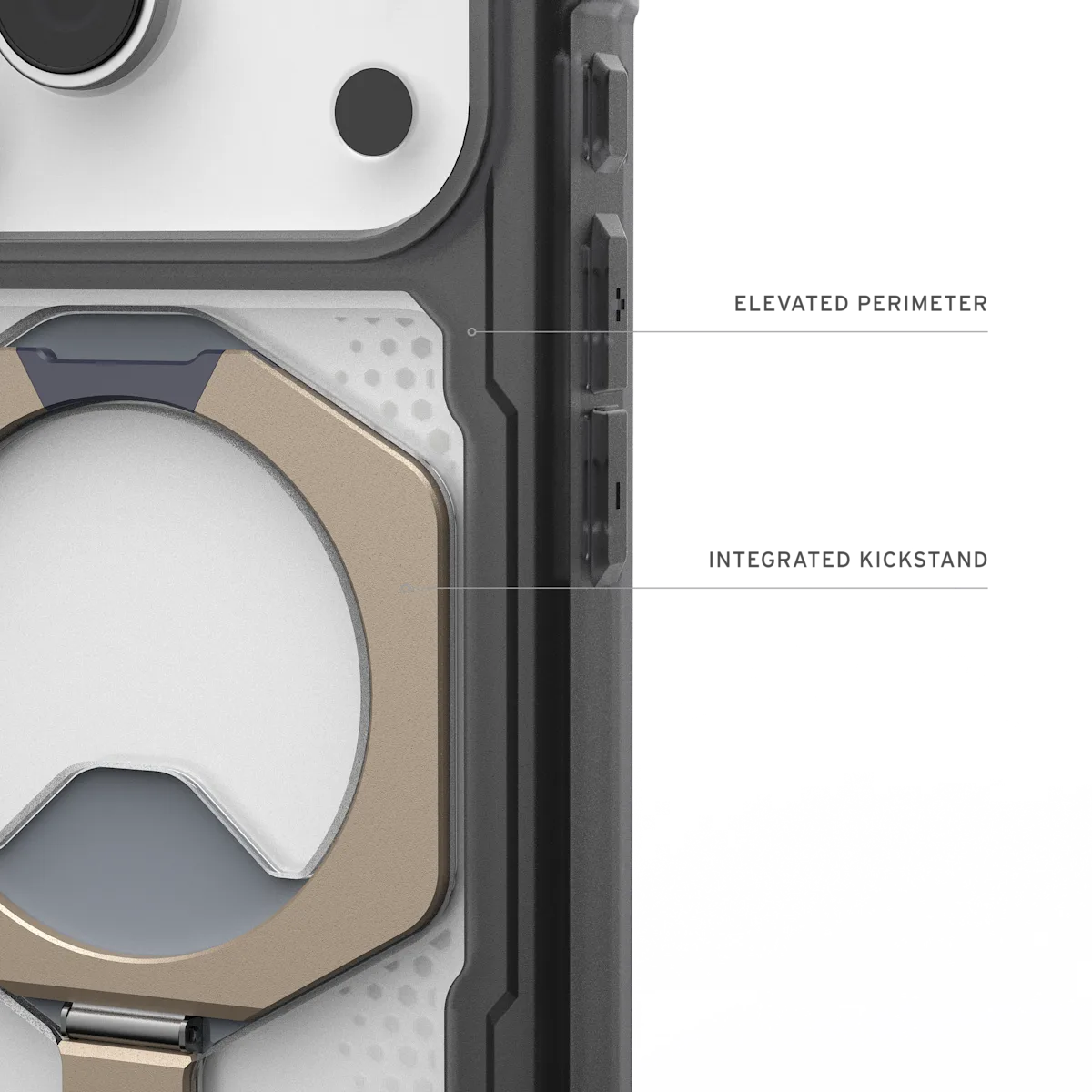 UAG รุ่น Plasma XTE (Magsafe) - เคส iPhone 17 Pro - สี Ash/Titanium