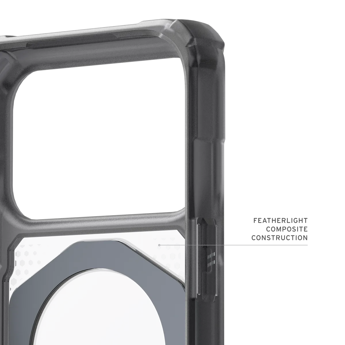 UAG รุ่น Plasma XTE (Magsafe) - เคส iPhone 17 Pro - สี Ash/Titanium