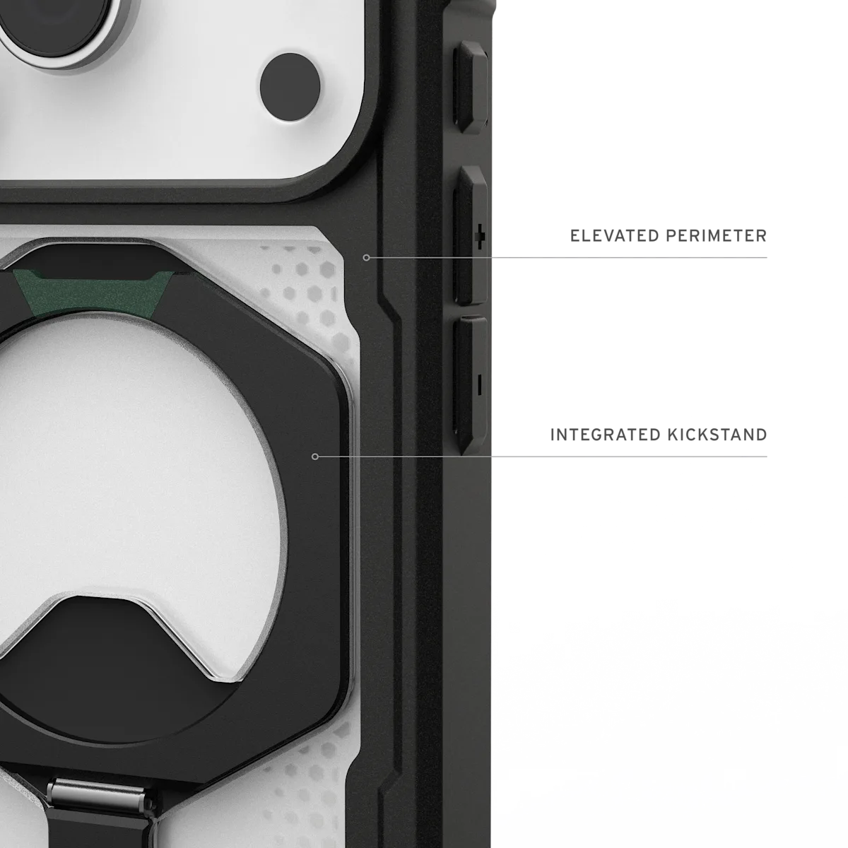UAG รุ่น Plasma XTE (Magsafe) - เคส iPhone 17 Pro - สี Black/Clear