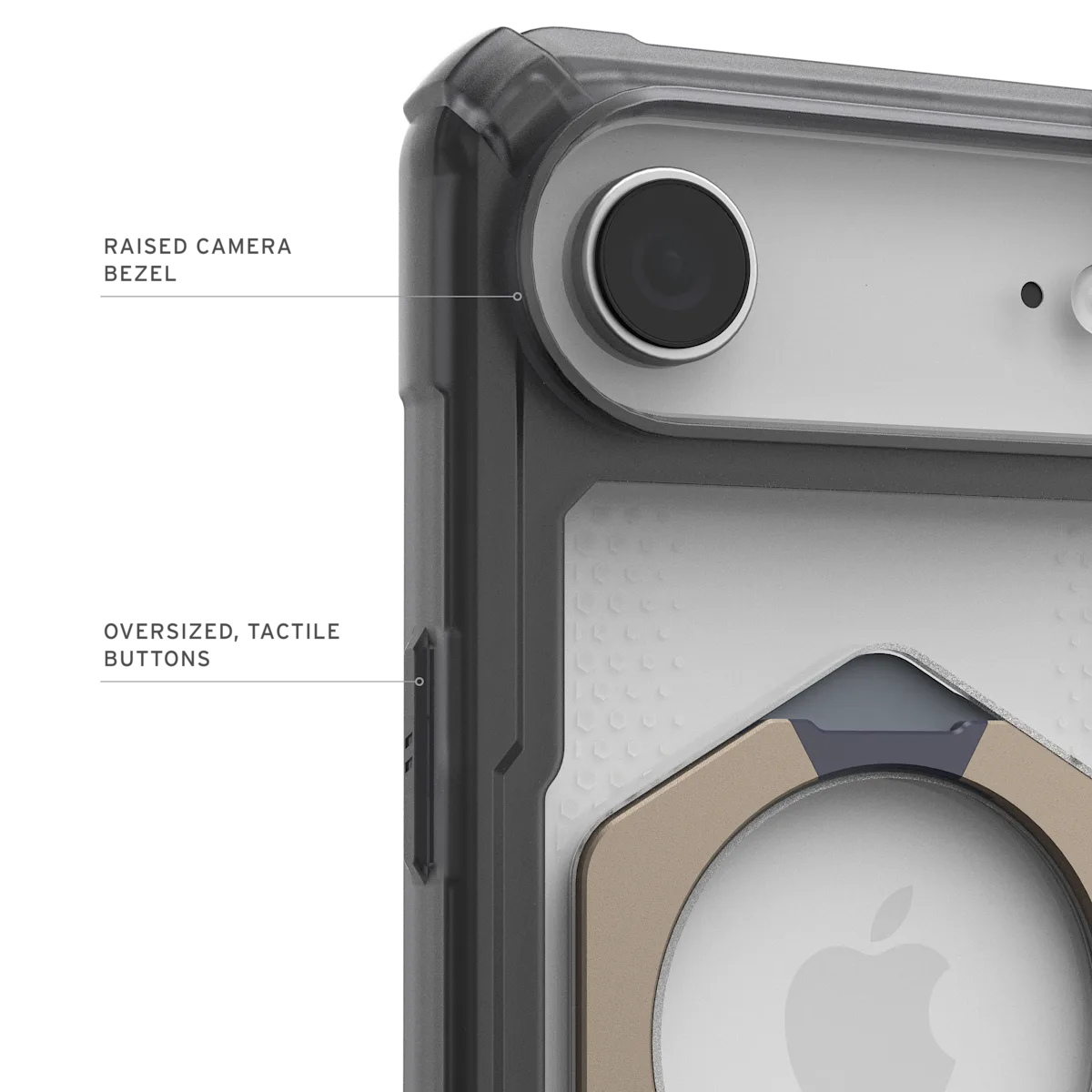 UAG รุ่น Plasma XTE (Magsafe) - เคส iPhone Air - สี Ash/Titanium