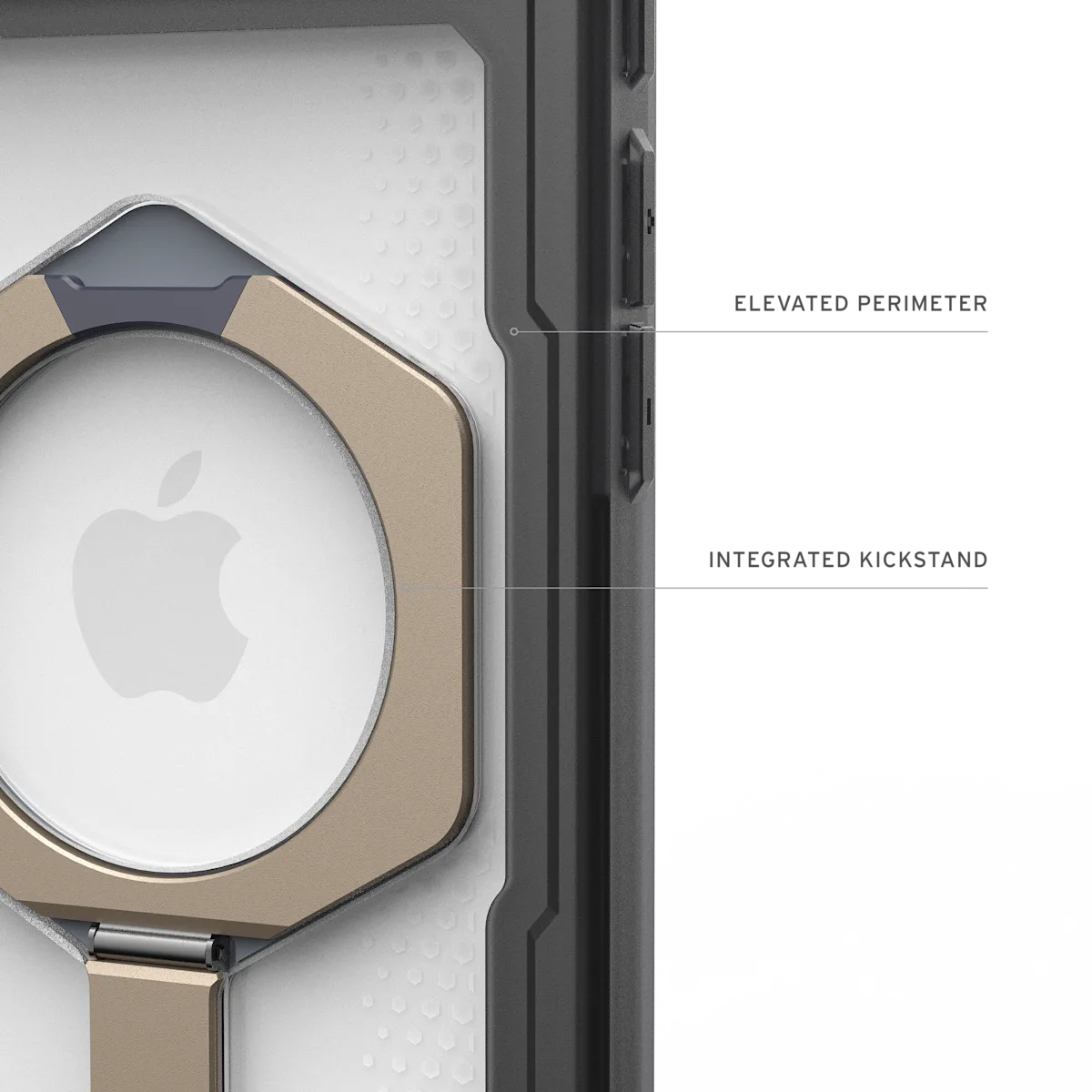 UAG รุ่น Plasma XTE (Magsafe) - เคส iPhone Air - สี Ash/Titanium