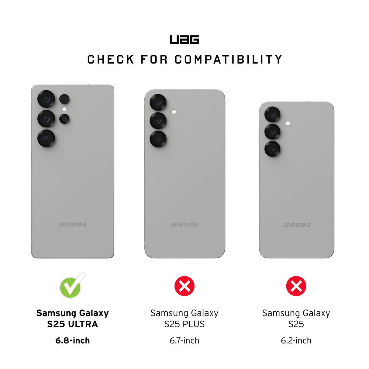 UAG รุ่น Metropolis LT with Magnetic - เคส Galaxy S25 Ultra - สี Micro Hex Camo Graphite