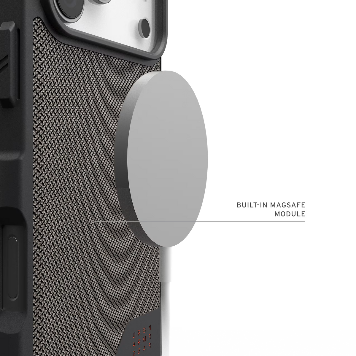 UAG รุ่น Metropolis LT (MagSafe) - เคส iPhone 17 Pro Max / 18 Pro Max - สี Ultra 200 Wolf Grey (Limited Edition)