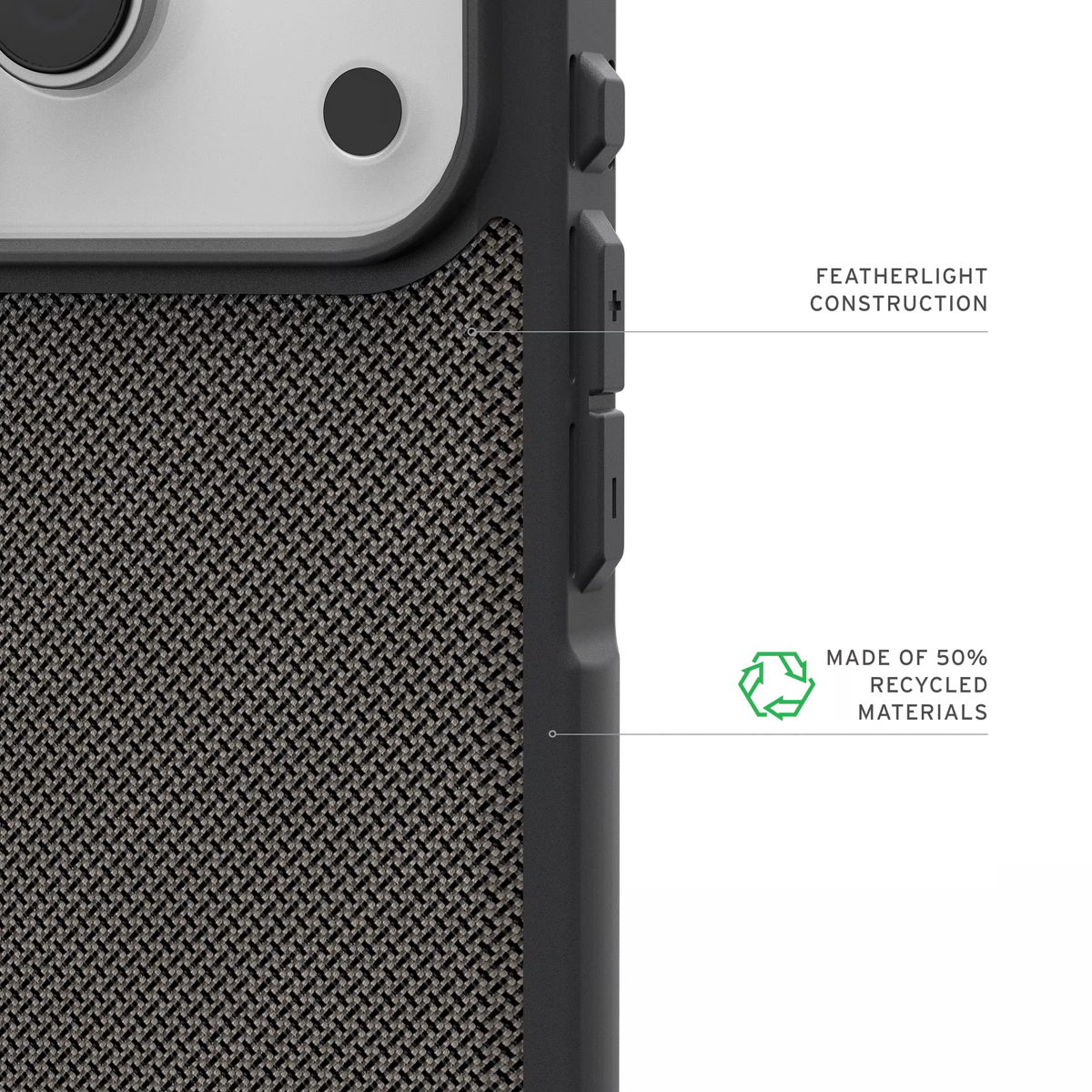 UAG รุ่น Metropolis LT (MagSafe) - เคส iPhone 17 Pro / 18 Pro - สี Ultra 200 Wolf Grey (Limited Edition)