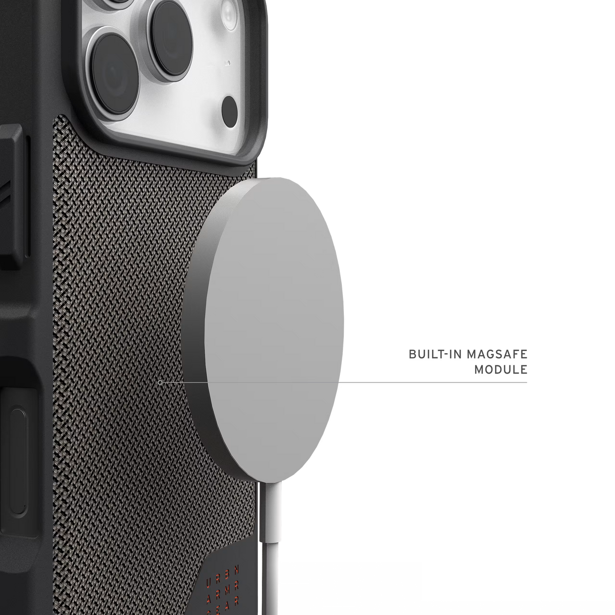 UAG รุ่น Metropolis LT (MagSafe) - เคส iPhone 17 Pro / 18 Pro - สี Ultra 200 Wolf Grey (Limited Edition)