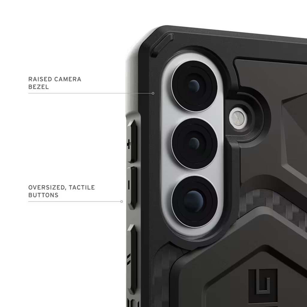 UAG รุ่น Monarch Pro - เคส Galaxy S26 - สี Carbon Fiber