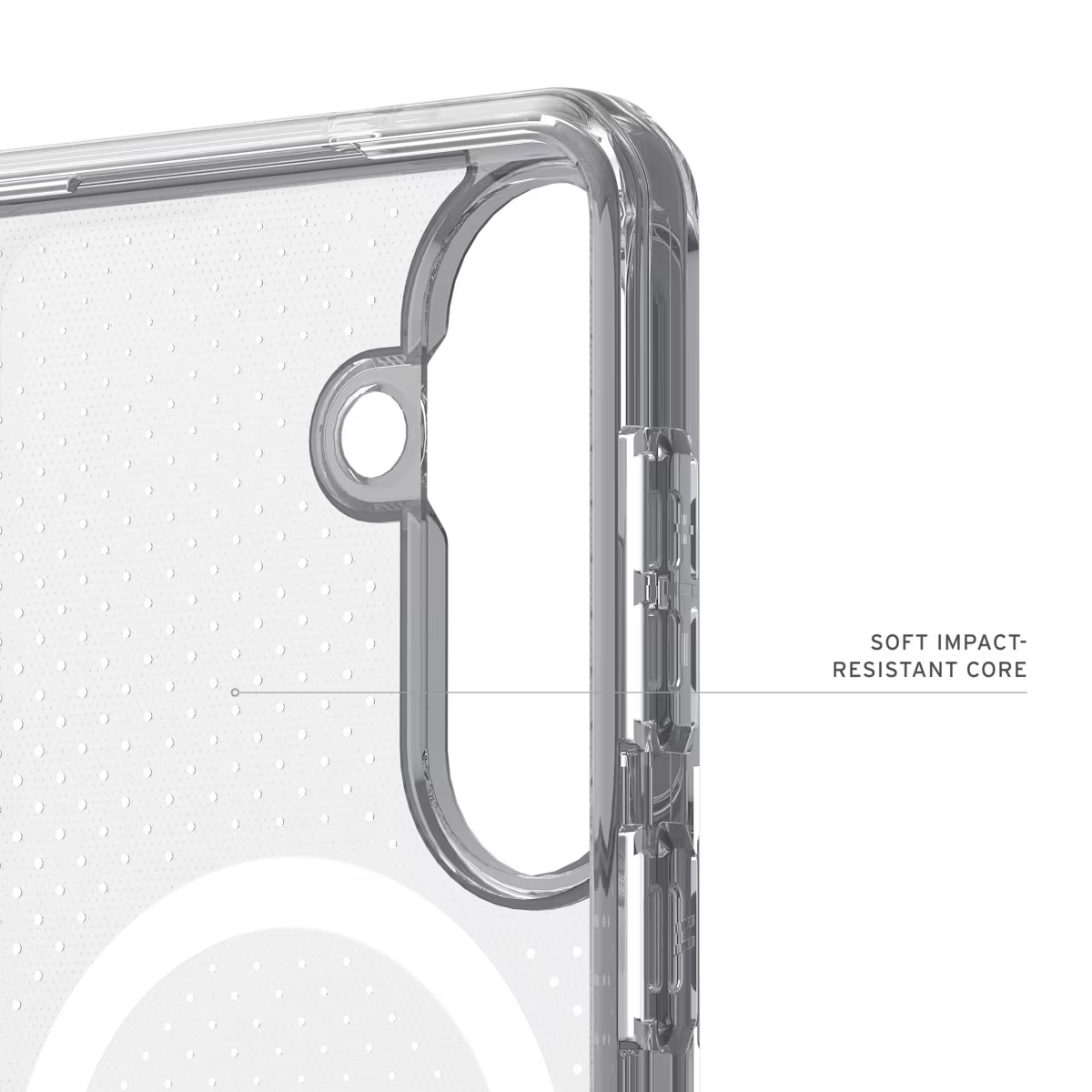 UAG รุ่น Dot (Magnetic) - เคส Galaxy S26 Plus - สี True Clear Ice/Ash