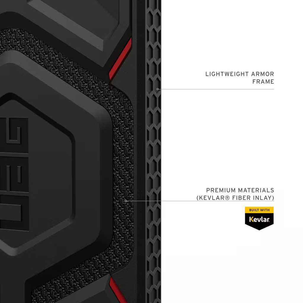 UAG รุ่น Monarch Pro - เคส Galaxy S26 Plus - สี Kevlar Black