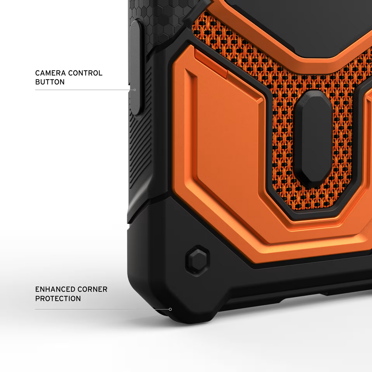 UAG รุ่น Monarch Pro (Cap) - เคส iPhone 17 Pro Max / 18 Pro Max - สี Kevlar Burnt Orange