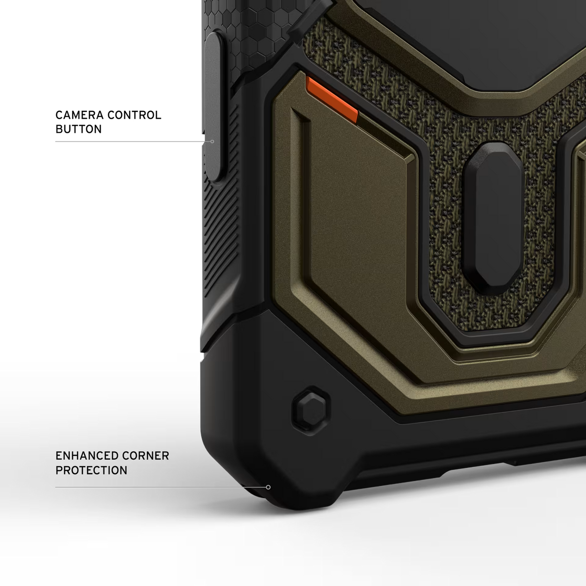 UAG รุ่น Monarch Pro (Cap) - เคส iPhone 17 Pro Max / 18 Pro Max - สี Kevlar Element Green