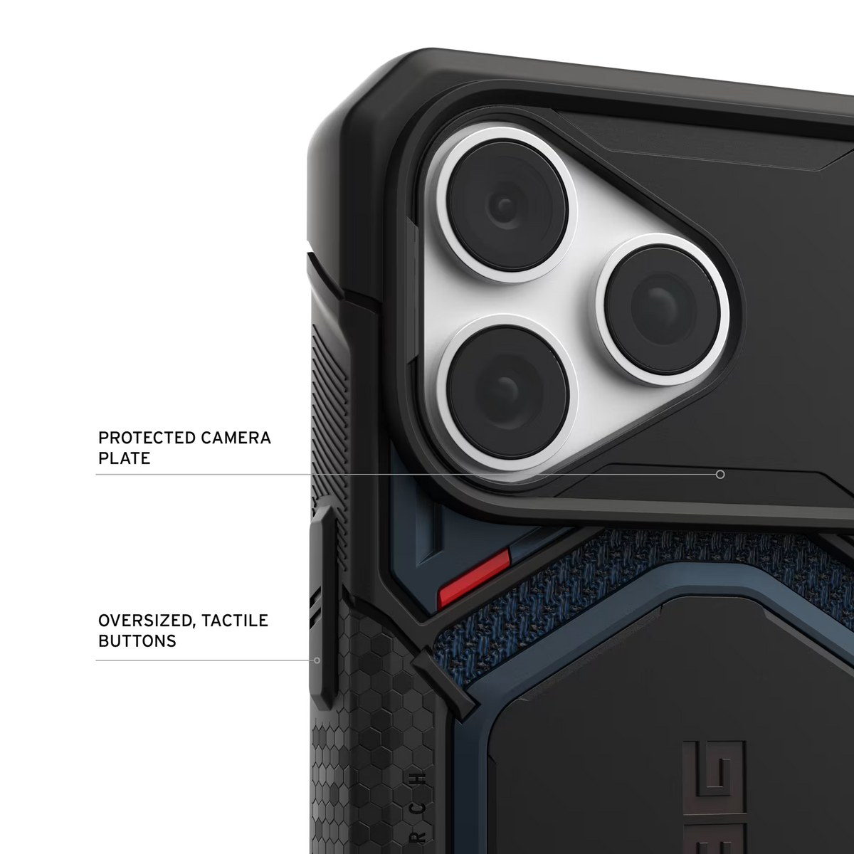 UAG รุ่น Monarch Pro (Cap) - เคส iPhone 17 Pro Max / 18 Pro Max - สี Kevlar Mallard