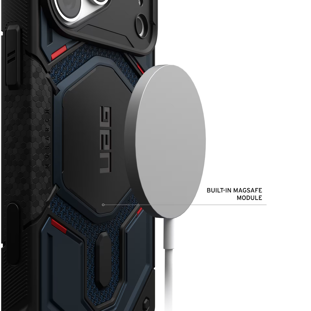UAG รุ่น Monarch Pro (Cap) - เคส iPhone 17 Pro Max / 18 Pro Max - สี Kevlar Mallard