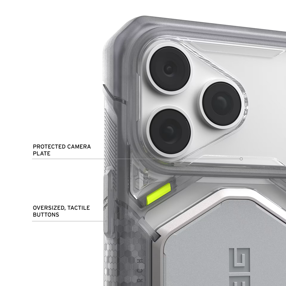 UAG รุ่น Monarch Pro (No Cap) - เคส iPhone 17 Pro Max / 18 Pro Max - สี VEIL/Ice