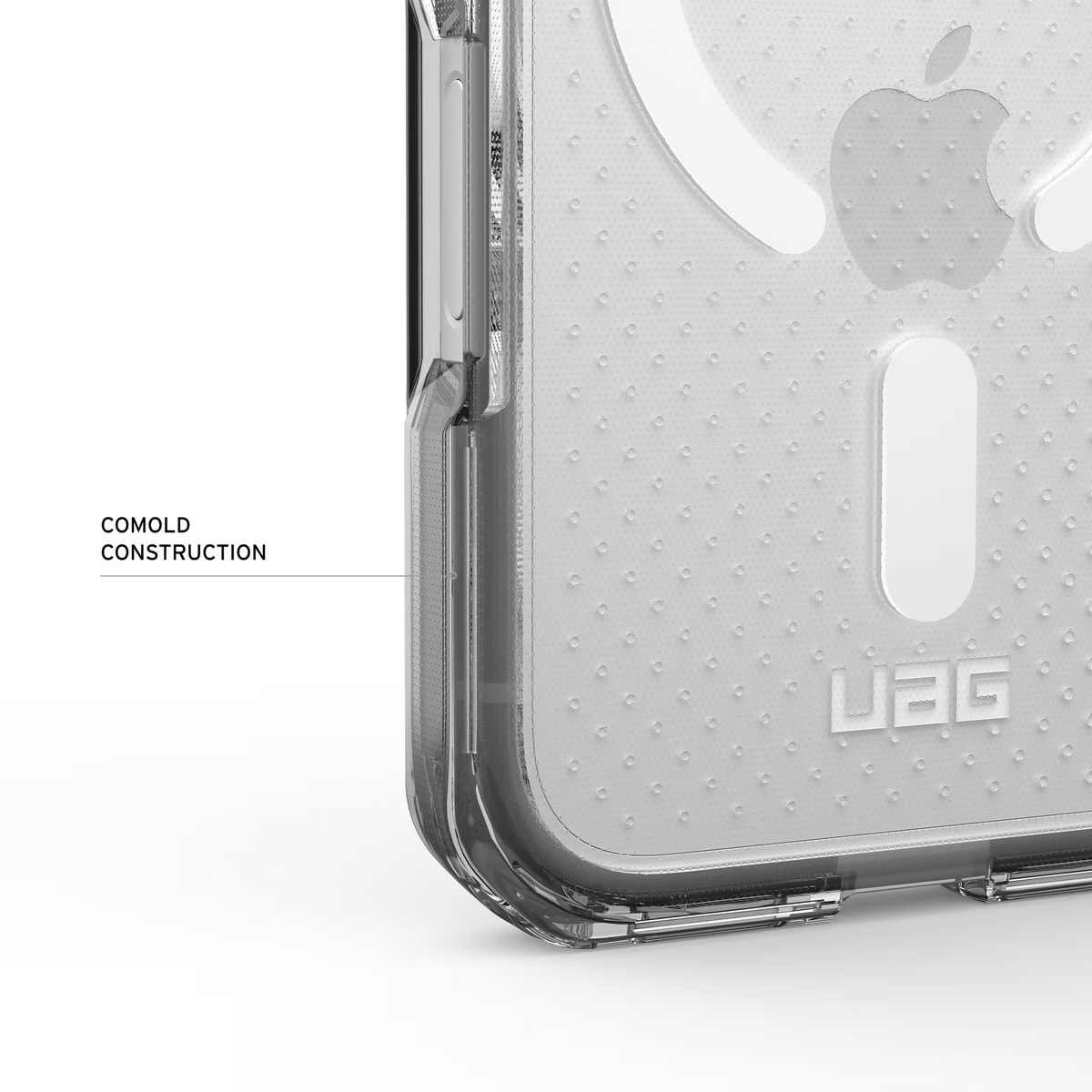 UAG รุ่น Dot (Magsafe) - เคส iPhone 17 Pro / 18 Pro - สี Ice/Smoke