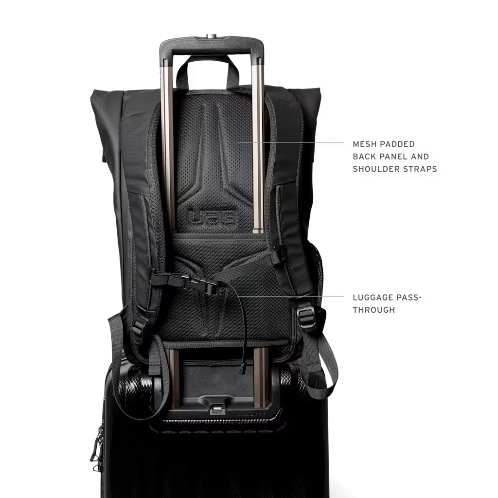 UAG รุ่น DRYOUT® Rolltop Backpack 18L – กระเป๋าเป้ – สี Black