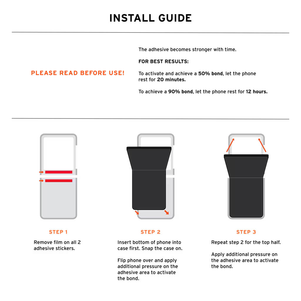 UAG รุ่น Mouve (Magnetic) - เคส Galaxy Z Flip 8 - สี Ash