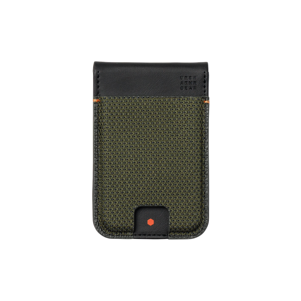 UAG รุ่น Metropolis Wallet - ที่เก็บบัตรติดหลังมือถือ - สี Kevlar Element Green
