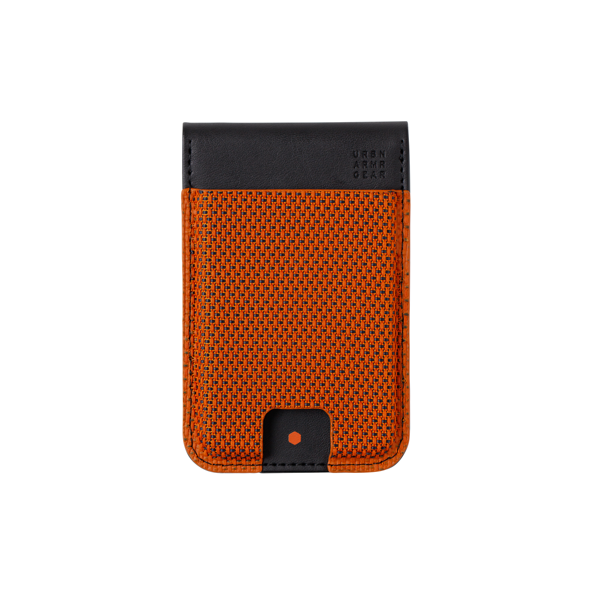 UAG รุ่น Metropolis Wallet - ที่เก็บบัตรติดหลังมือถือ - สี Kevlar Burnt Orange