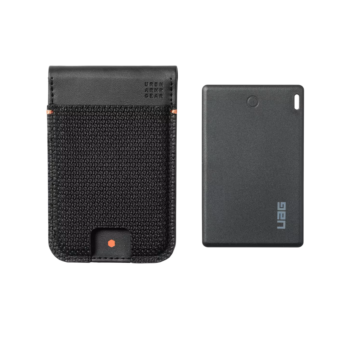 UAG รุ่น Metropolis Wallet with Tracker Card - ที่เก็บบัตรติดหลังมือถือ - สี Kevlar Black
