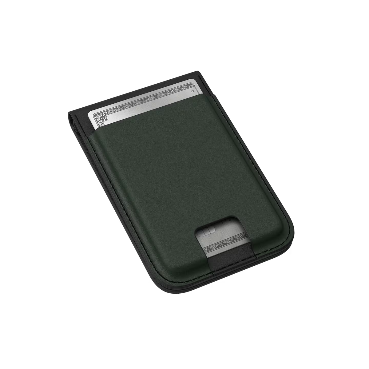 UAG รุ่น Metropolis Wallet - ที่เก็บบัตรติดหลังมือถือ - สี Olive (PU)