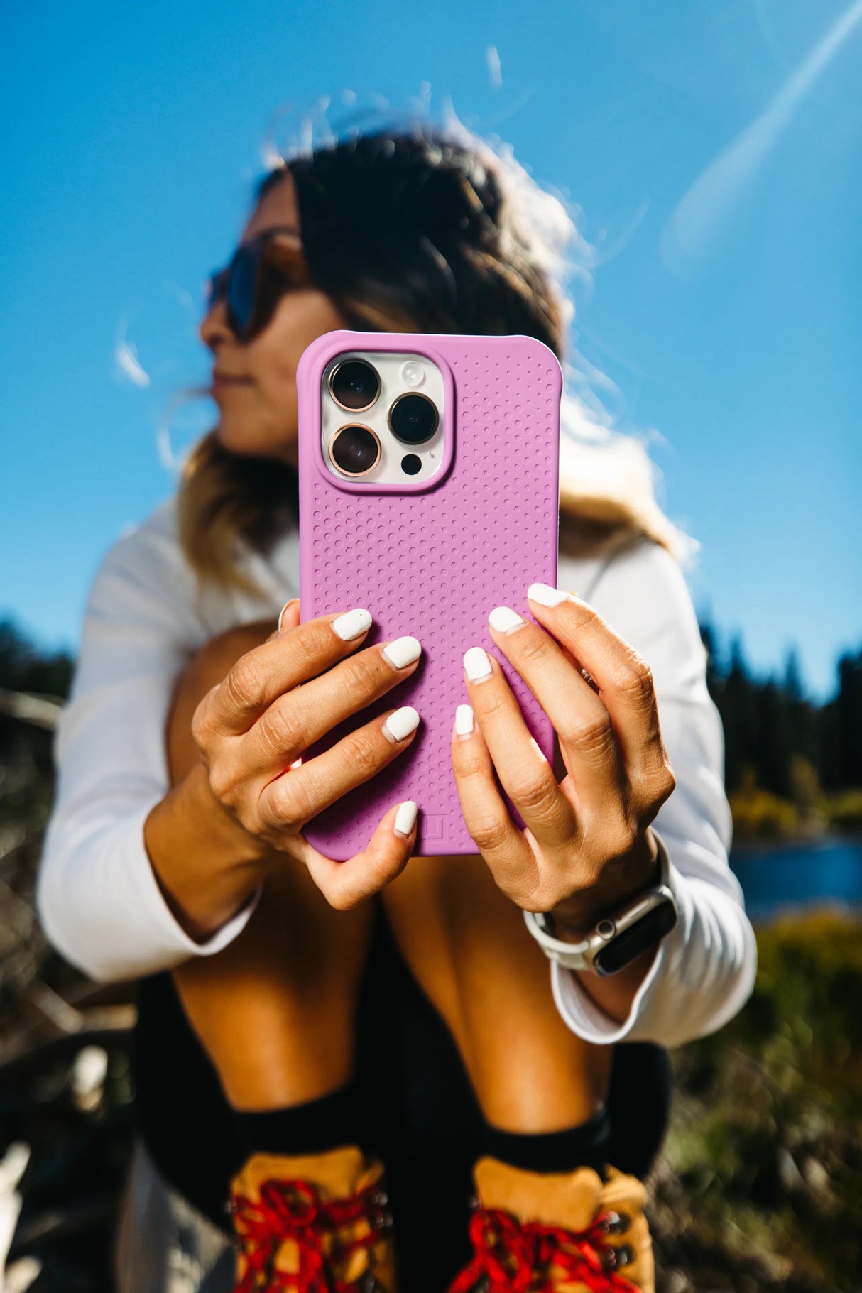 เคส UAG รุ่น Dot MagSafe - iPhone 14 Pro Max - สี Cerulean