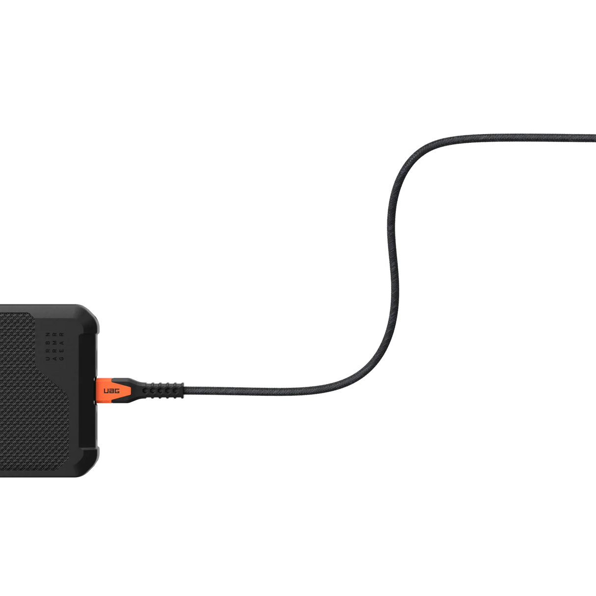 สายชาร์จ UAG รุ่น Rugged Kevlar USB C-to-Lightning Cable ความยาว 1.5 เมตร - สี Black/Orange