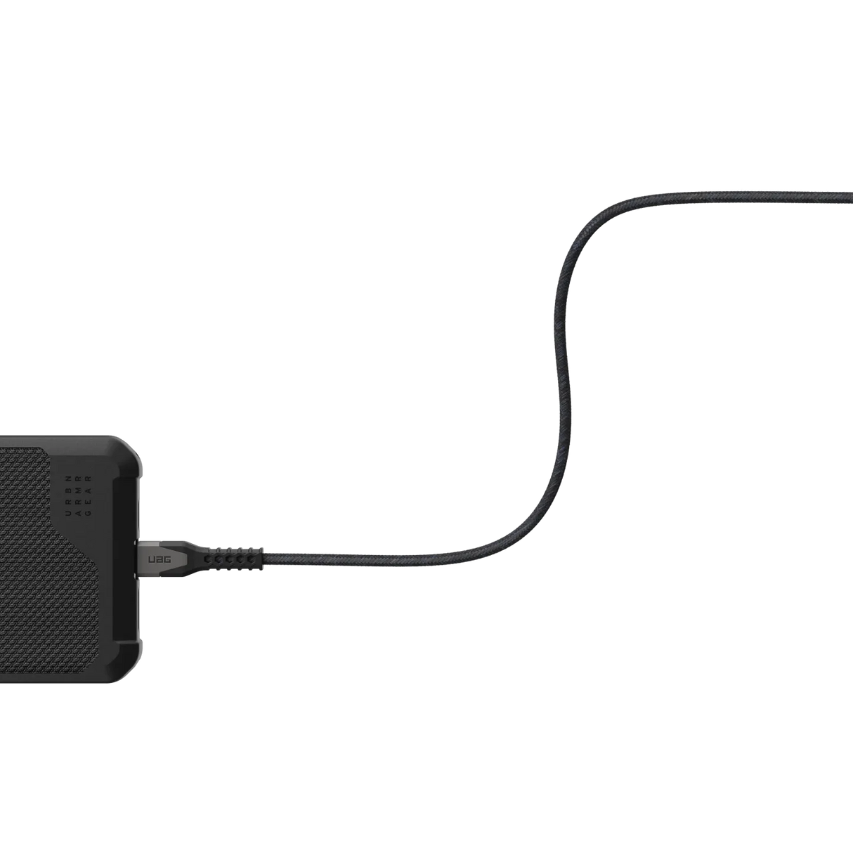 สายชาร์จ UAG รุ่น Rugged Kevlar USB C-to-Lightning Cable ความยาว 1.5 เมตร - สี Black/Gray