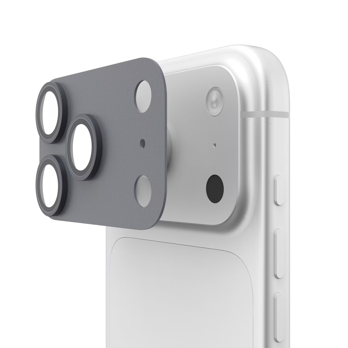 UAG รุ่น Camera Shield (Aluminium) - กระจกเลนส์กล้อง iPhone 17 Pro / 18 Pro - สี Space Grey