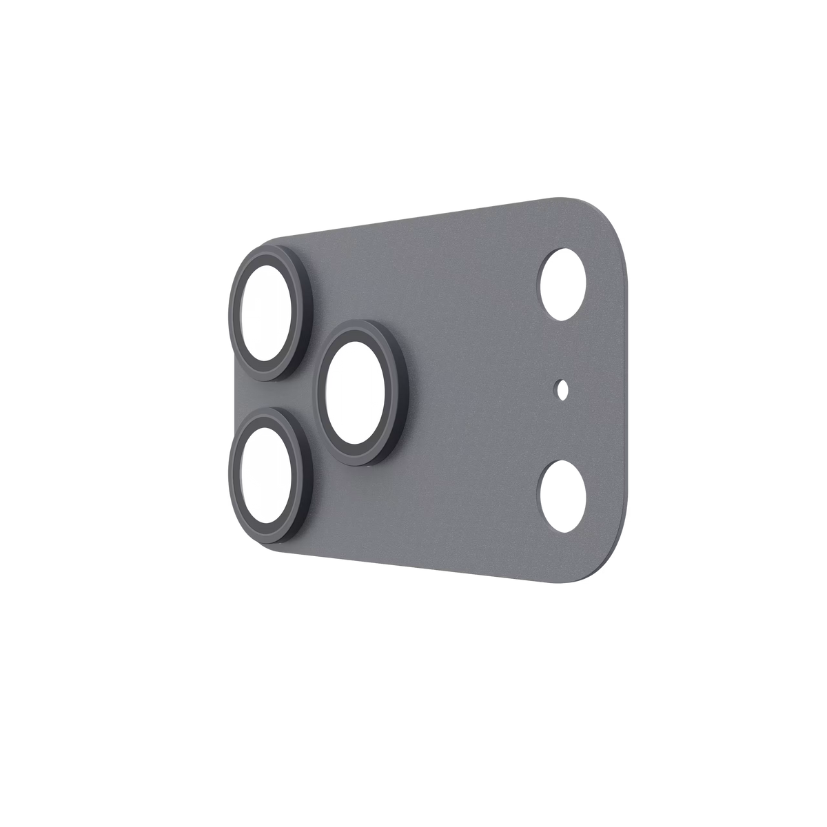 UAG รุ่น Camera Shield (Aluminium) - กระจกเลนส์กล้อง iPhone 17 Pro Max / 18 Pro Max - สี Space Grey