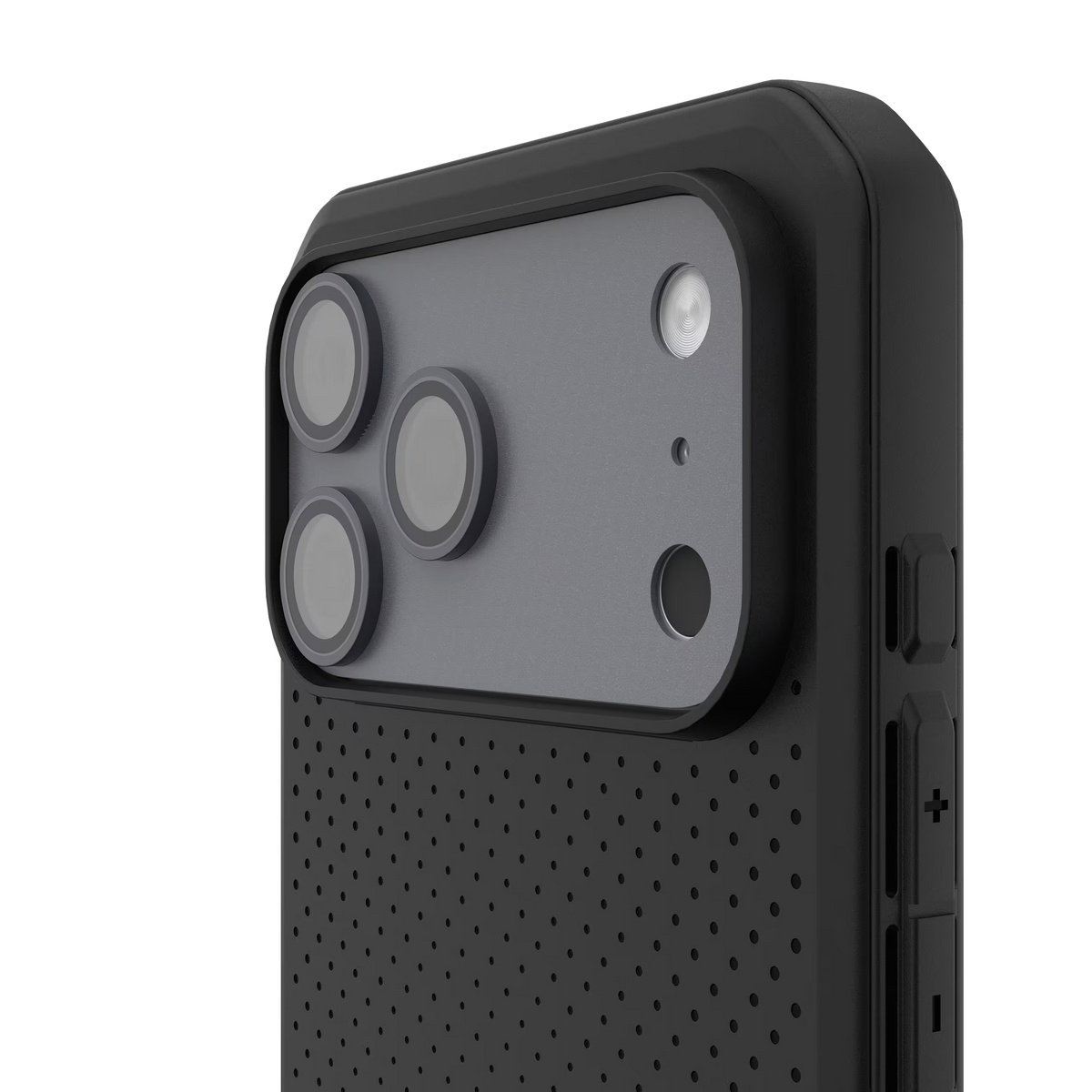 UAG รุ่น Camera Shield (Aluminium) - กระจกเลนส์กล้อง iPhone 17 Pro Max / 18 Pro Max - สี Space Grey