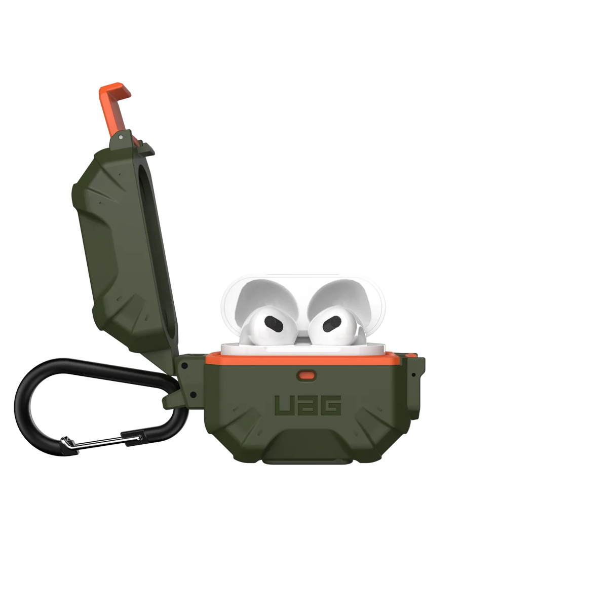 เคส UAG รุ่น Pathfinder - Airpods 3 - สี Olive/Orange