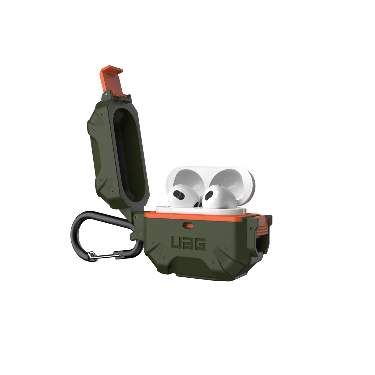 เคส UAG รุ่น Pathfinder - Airpods 3 - สี Olive/Orange