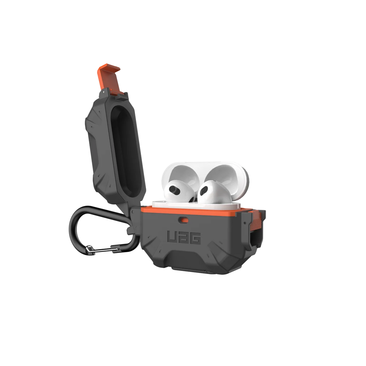 เคส UAG รุ่น Pathfinder - Airpods 3 - สี Silver/Orange