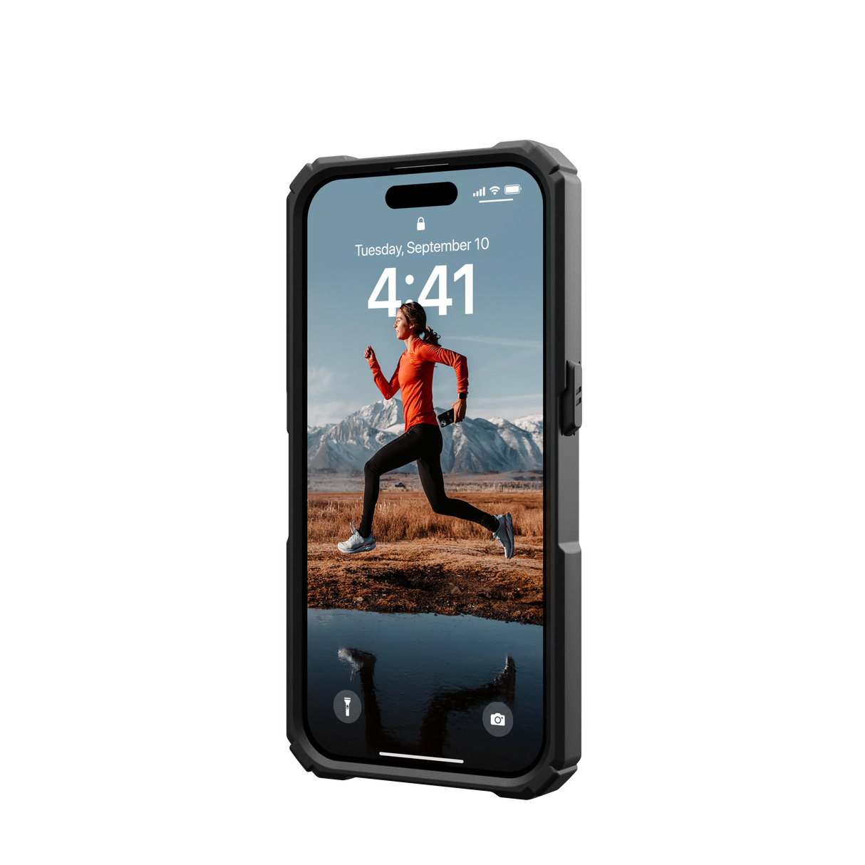 เคส UAG รุ่น Plasma XTE - iPhone 15 Pro - สี Black/Orange