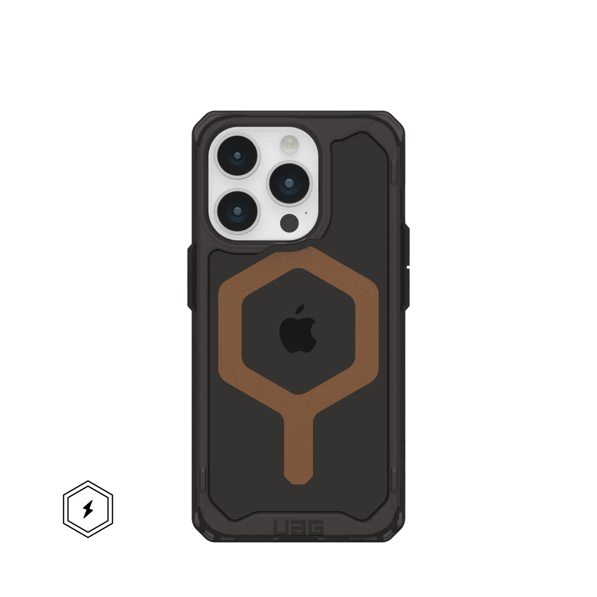 เคส UAG รุ่น Plyo MagSafe - iPhone 15 Pro - Black/Bronze