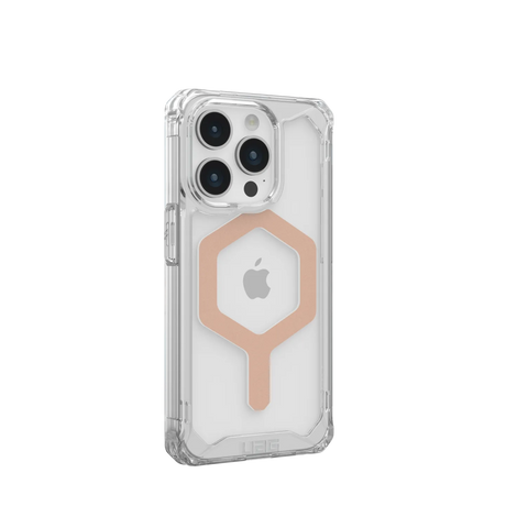 เคส UAG รุ่น Plyo MagSafe - iPhone 15 Pro - Ice/Rose Gold