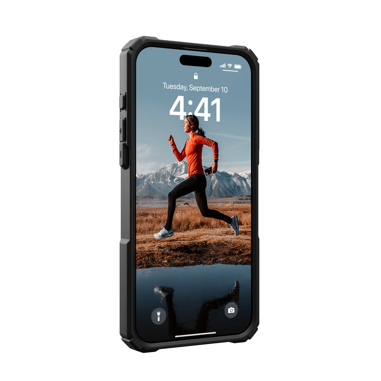 เคส UAG รุ่น Plasma XTE - iPhone 15 Pro Max - สี Black/Orange