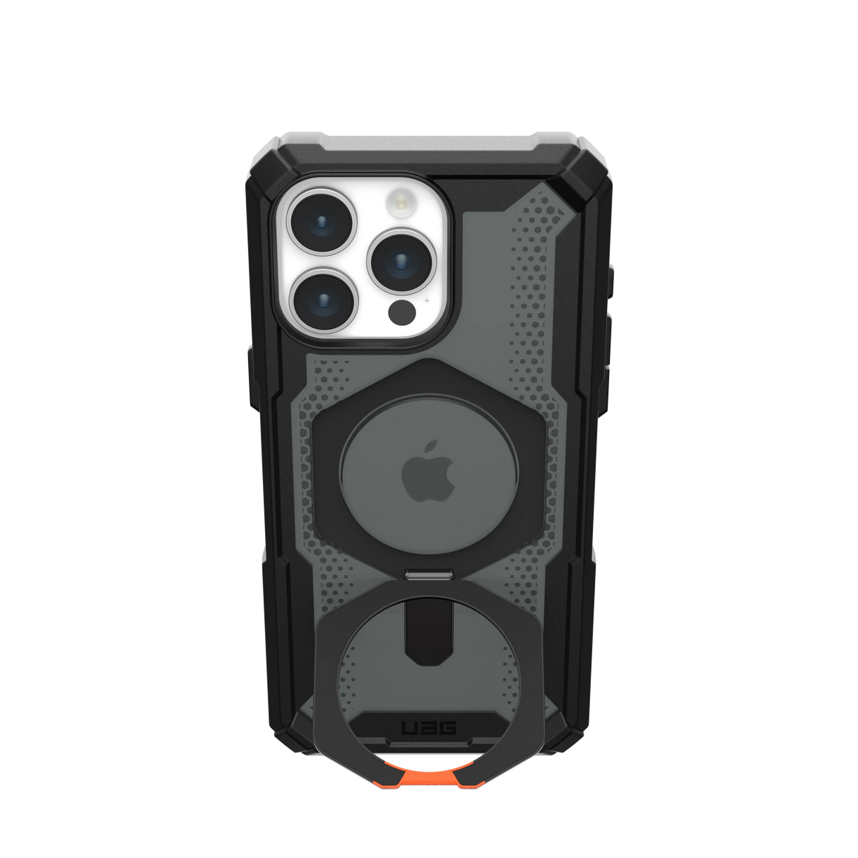 เคส UAG รุ่น Plasma XTE - iPhone 15 Pro Max - สี Black/Orange