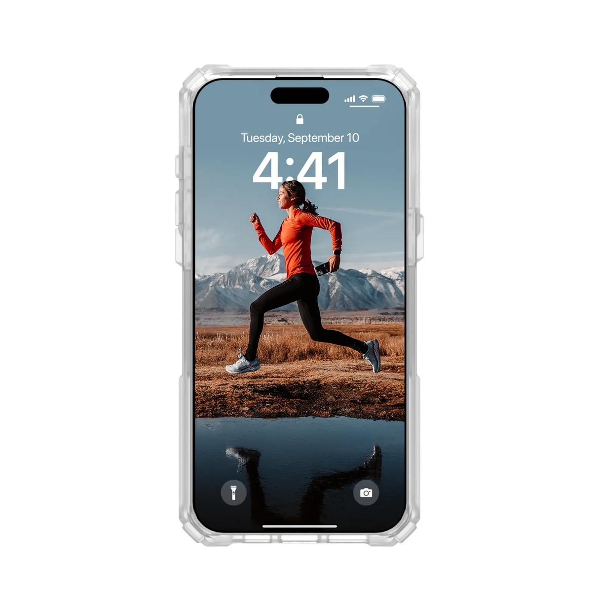 เคส UAG รุ่น Plasma XTE - iPhone 15 Pro Max - สี Clear/Titanium