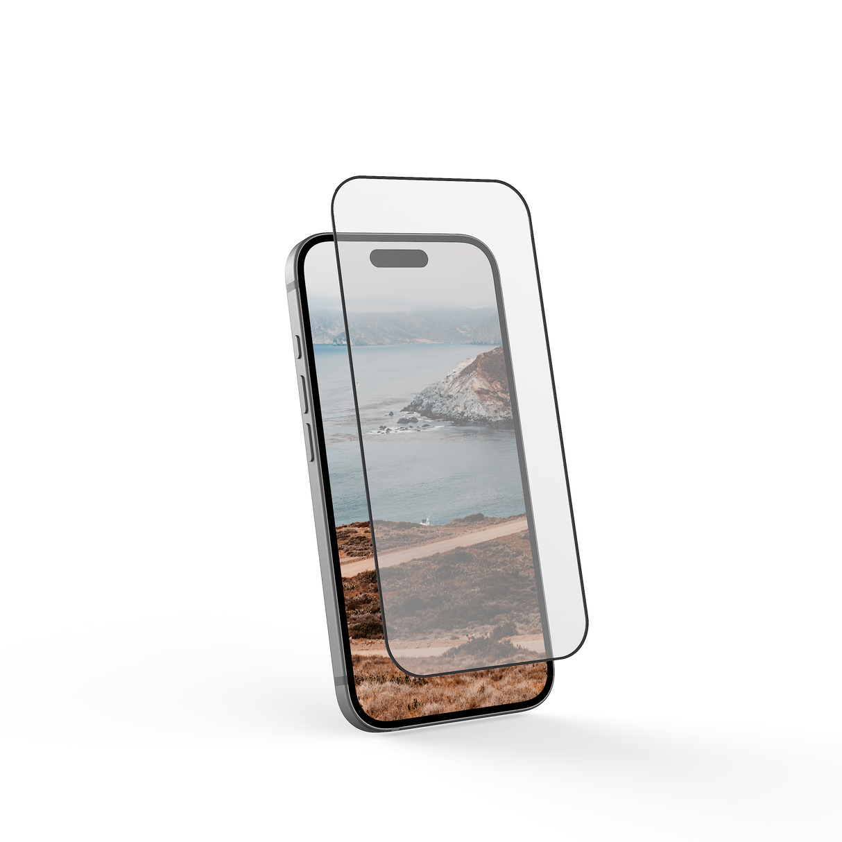 UAG รุ่น Glass Shield - ฟิล์มกระจก iPhone 17 - สี Clear/Black