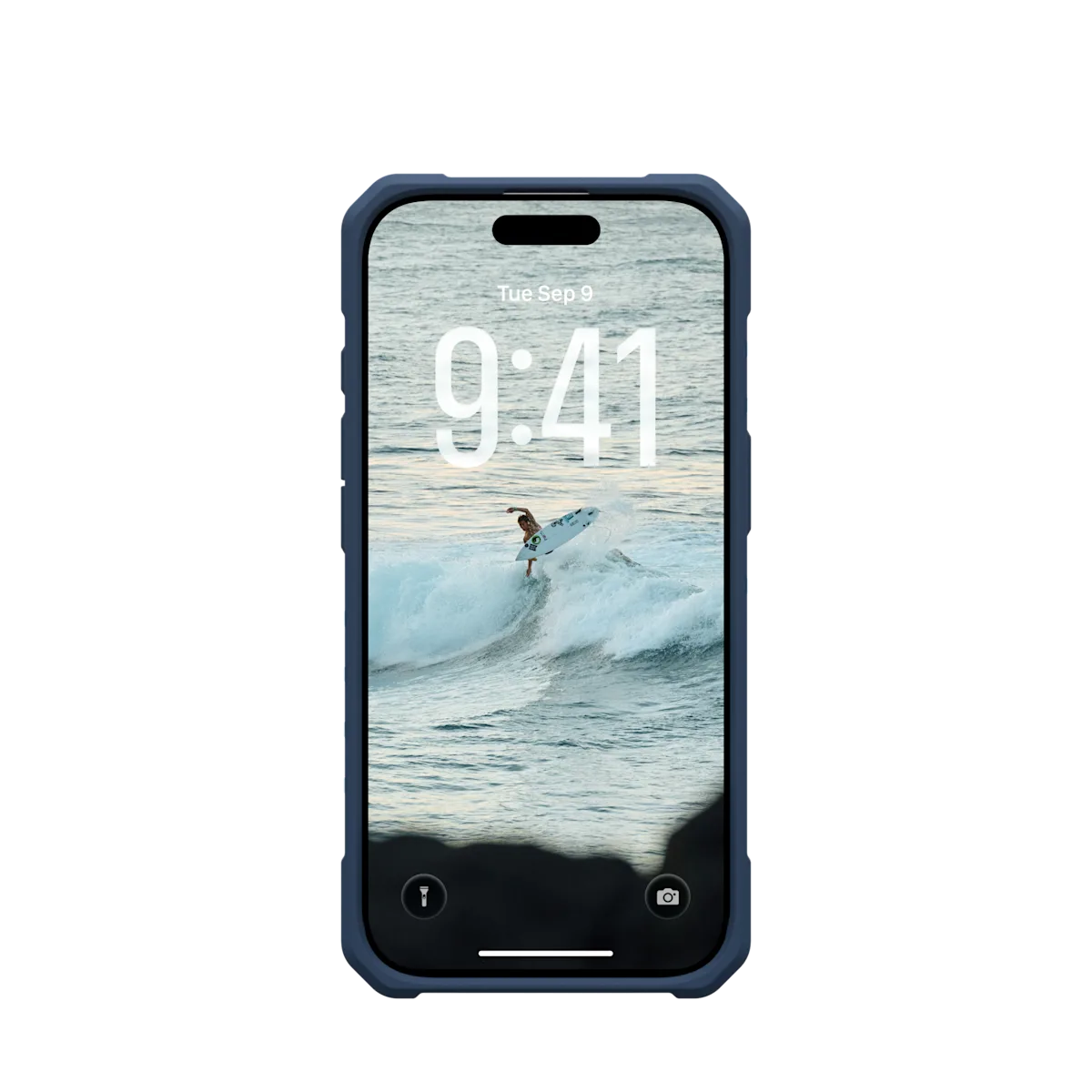 UAG รุ่น Pathfinder Clear (Magsafe) - เคส iPhone 17 - สี Blues/Lanyard