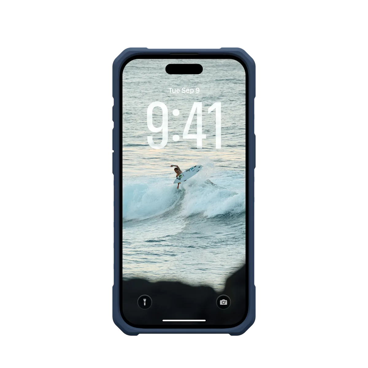 UAG รุ่น Pathfinder Clear (Magsafe) - เคส iPhone Air - สี Blues/Lanyard