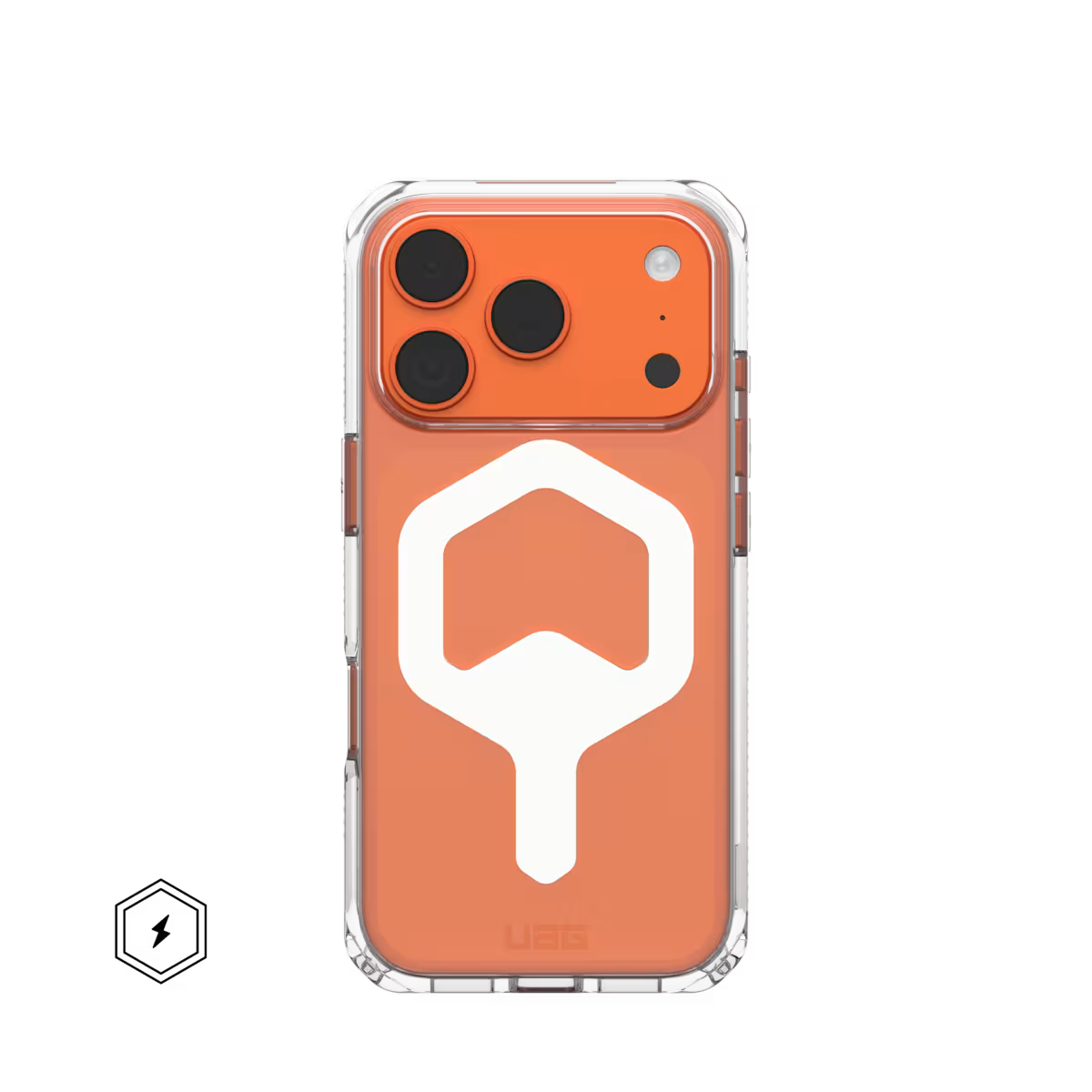 UAG รุ่น Plyo Pro - เคส iPhone 17 Pro - สี Ice/White