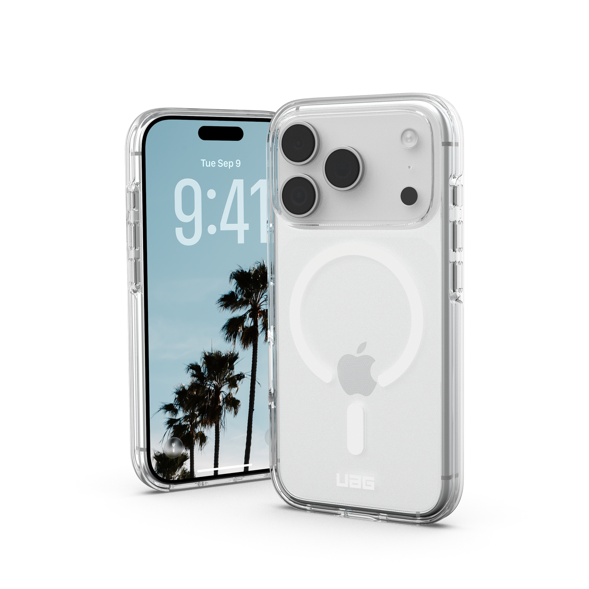 UAG รุ่น Scout Clear (Magsafe) - เคส iPhone 17 Pro - สี Ice/White