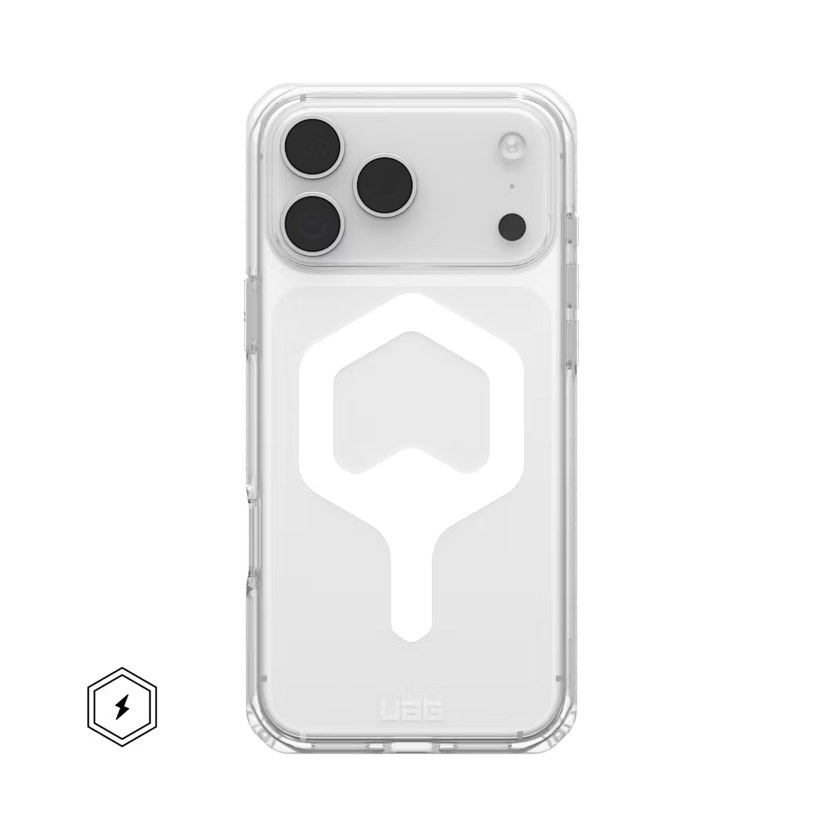 UAG รุ่น Plyo Pro - เคส iPhone 17 Pro Max - สี Ice/White
