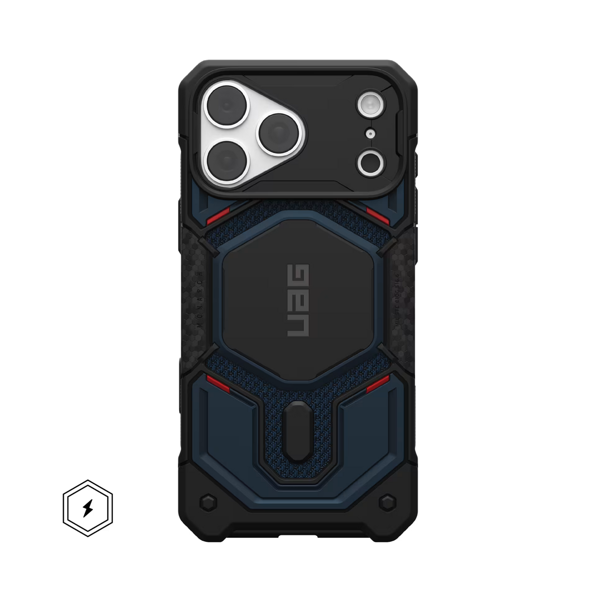 UAG รุ่น Monarch Pro (Cap) - เคส iPhone 17 Pro Max / 18 Pro Max - สี Kevlar Mallard
