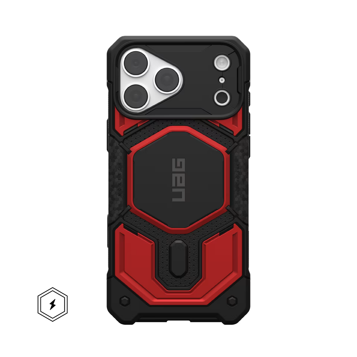 UAG รุ่น Monarch Pro (Cap) - เคส iPhone 17 Pro Max / 18 Pro Max - สี Crimson